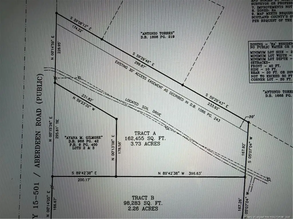 Tract A Aberdeen Road, Marston, NC 28363 - #1
