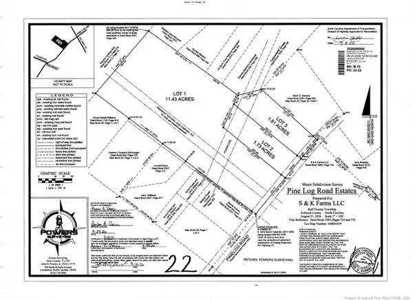 Lot 1 Pine Log Road, Lumberton, NC 28360