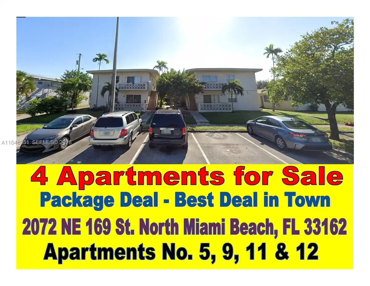 2072 NE 169th Street #9, 11, 12 5, North Miami Beach, FL 33162 - #1