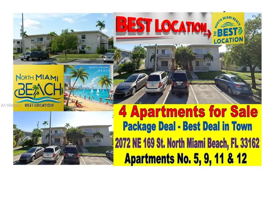 2072 NE 169th Street #9, 11, 12 5, North Miami Beach, FL 33162 - #2