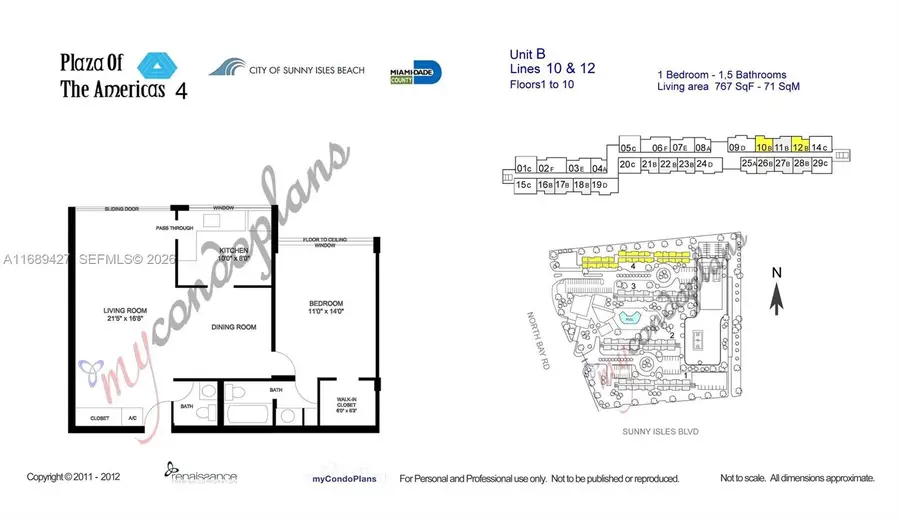 17021 N Bay Road #412IV, Sunny Isles Beach, FL 33160 - #2