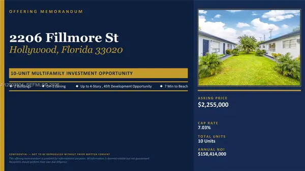 2206 Fillmore Street #110, Hollywood, FL 33020