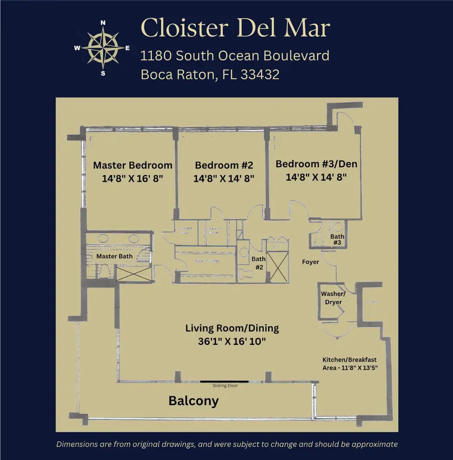 1180 S Ocean Boulevard #3f, Boca Raton, FL 33432 - #2