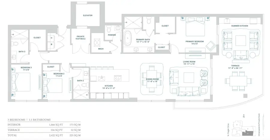 4714 N Flagler Drive #1402, West Palm Beach, FL 33407 - #2