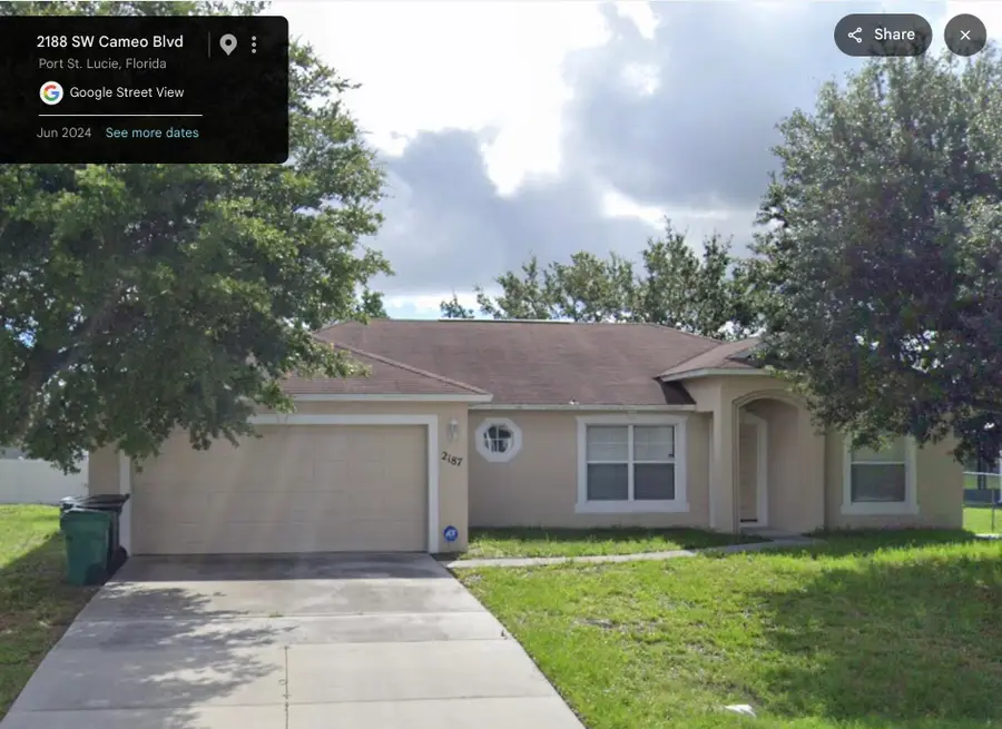 2187 SW Cameo Boulevard, Port Saint Lucie, FL 34953 - #2