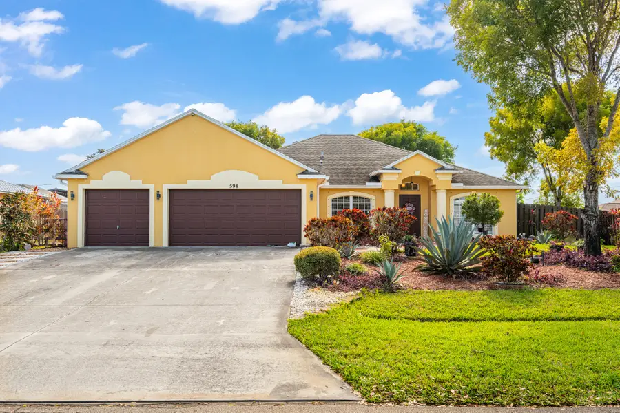 598 SW Kaabe Avenue, Port Saint Lucie, FL 34953 - #2