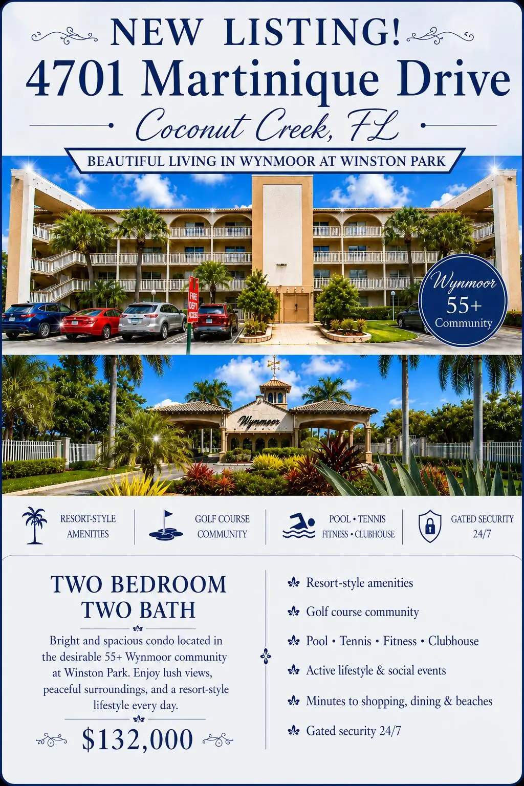 4701 Martinique Drive #L2, Coconut Creek, FL 33066 - #1