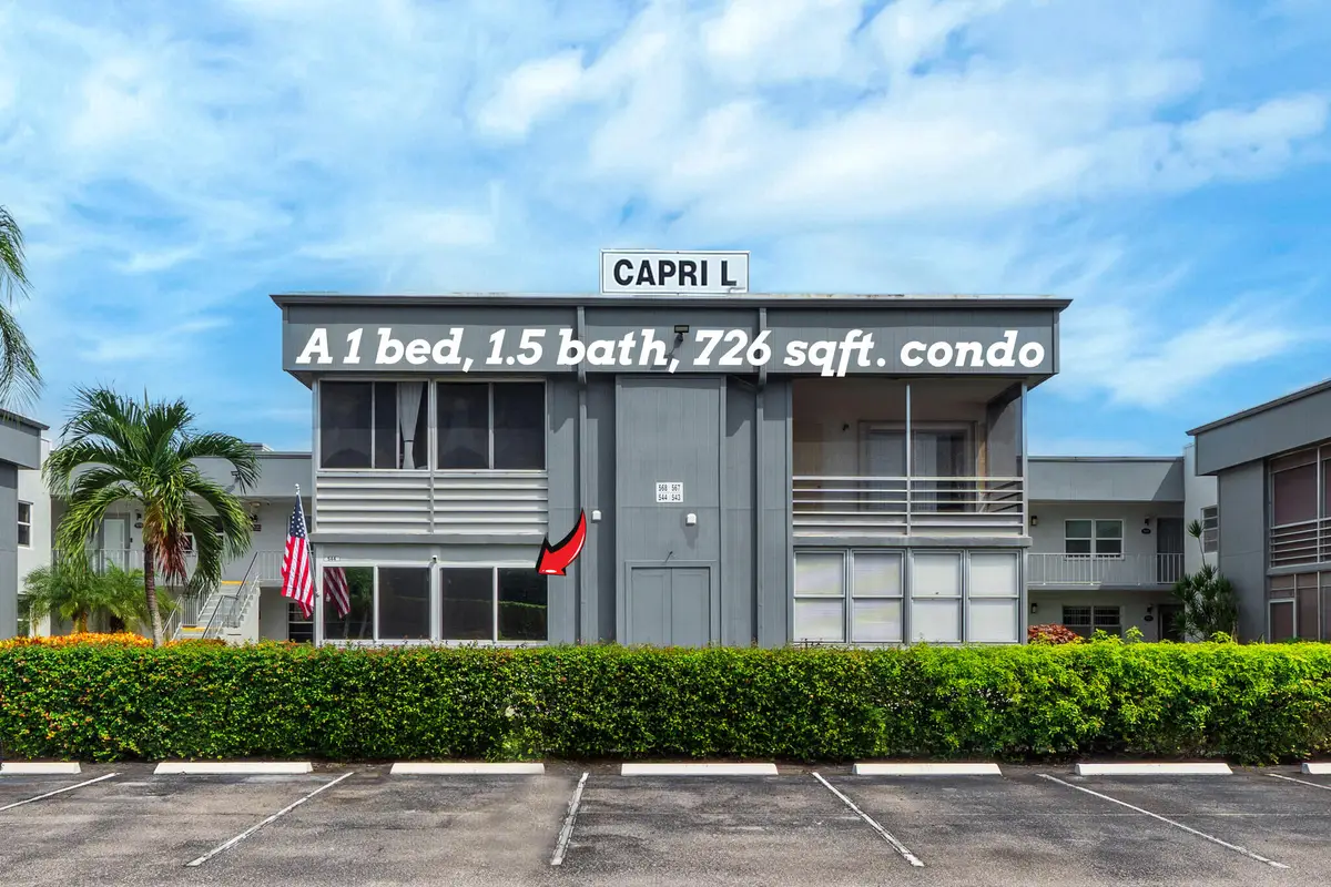 544 Capri L, Delray Beach, FL 33484 - #1