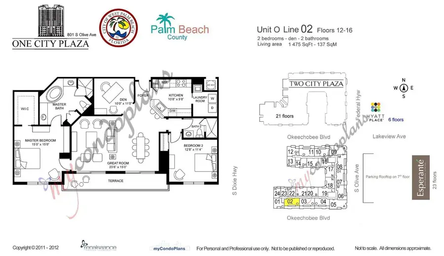 801 S Olive Avenue #1402, West Palm Beach, FL 33401 - #3