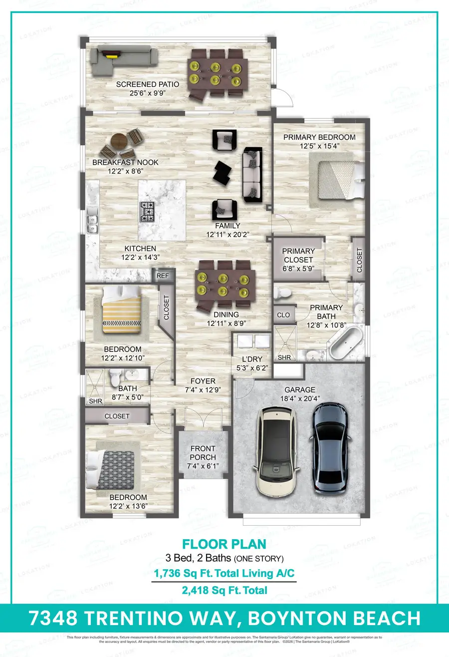 7348 Trentino Way, Boynton Beach, FL 33472 - #3