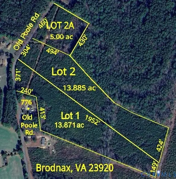 Lot 2 Old Poole Road, Brodnax, VA 23920 - #1