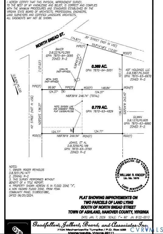 0 E Patrick Street, Ashland, VA 23005