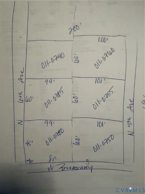 00 N 6th & N 5th Avenue, Hopewell, VA 23860