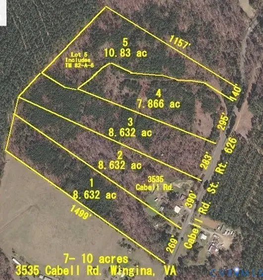 Lot 1 Cabell Road, Wingina, VA 24599 - #3