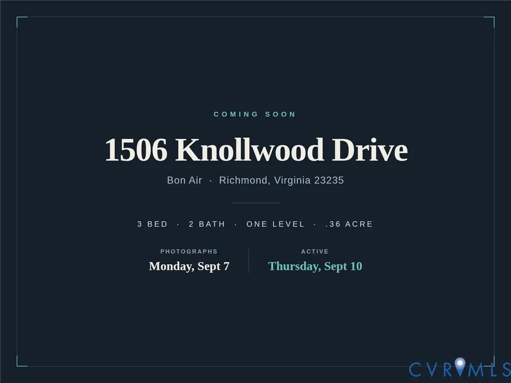 1506 Knollwood Drive, North Chesterfield, VA 23235 - #1