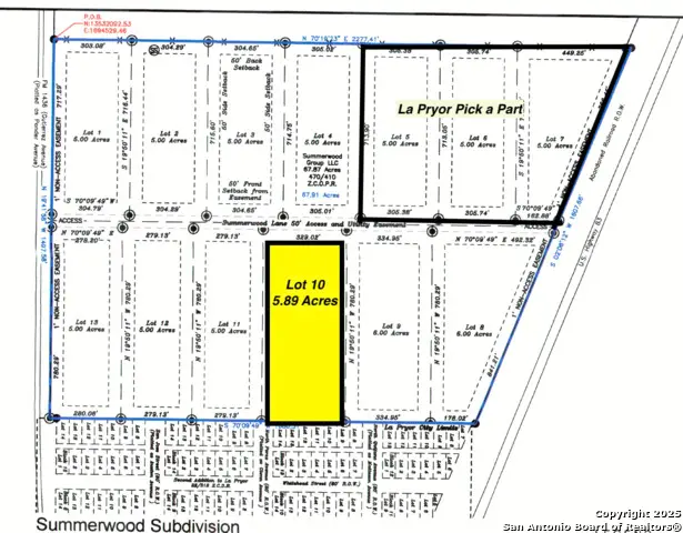 LOT 10 Summerwood Lane, La Pryor, TX 78872 - Image #1