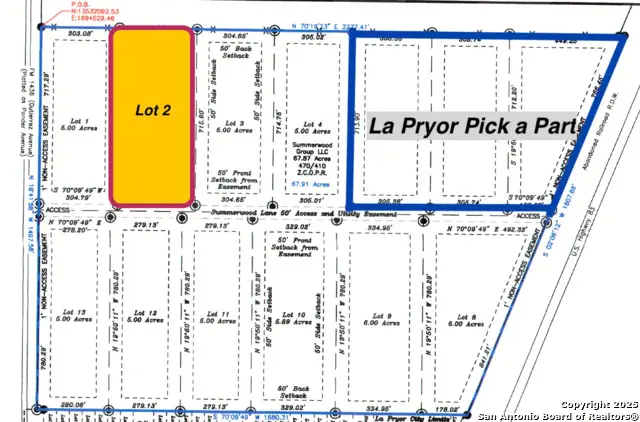 LOT 2 Summerwood Lane, La Pryor, TX 78872 - Image #2