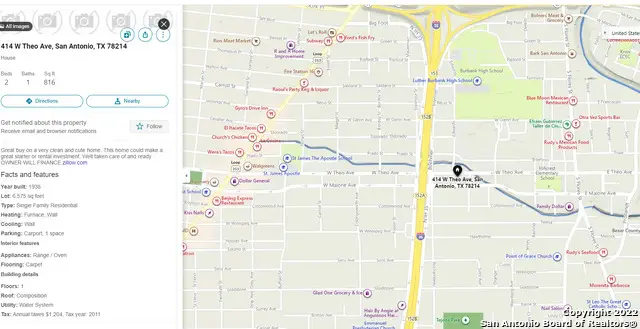 414 W Theo Ave, San Antonio, TX 78214 - #3