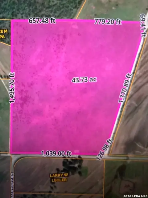 43.75 AC +/- Martinez Rd, Yoakum, TX 77995