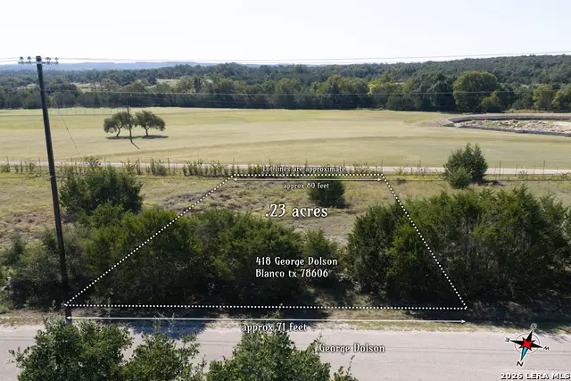 418 George Dolson, Blanco, TX 78606 - #1