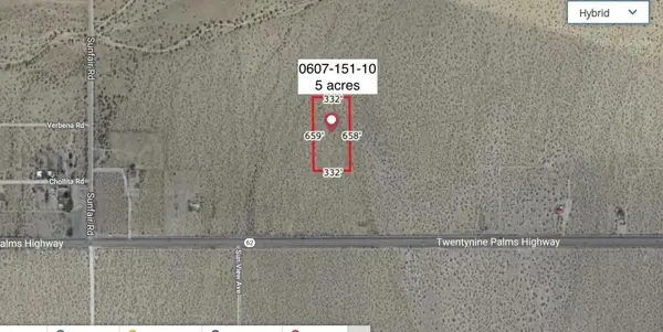 5 Acres Near Hwy 62 And Sunfair, Joshua Tree, CA 92252