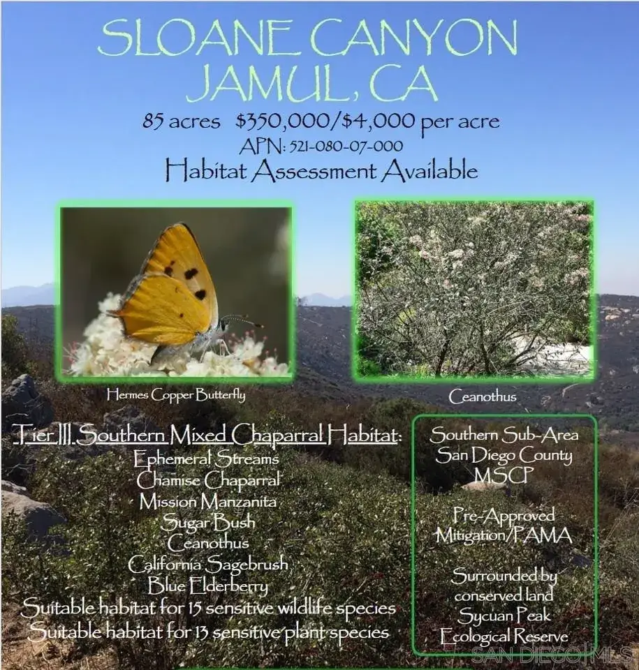 0000 E Sloane Canyon Rd #2, 3, Jamul, CA 92019 - Image #1