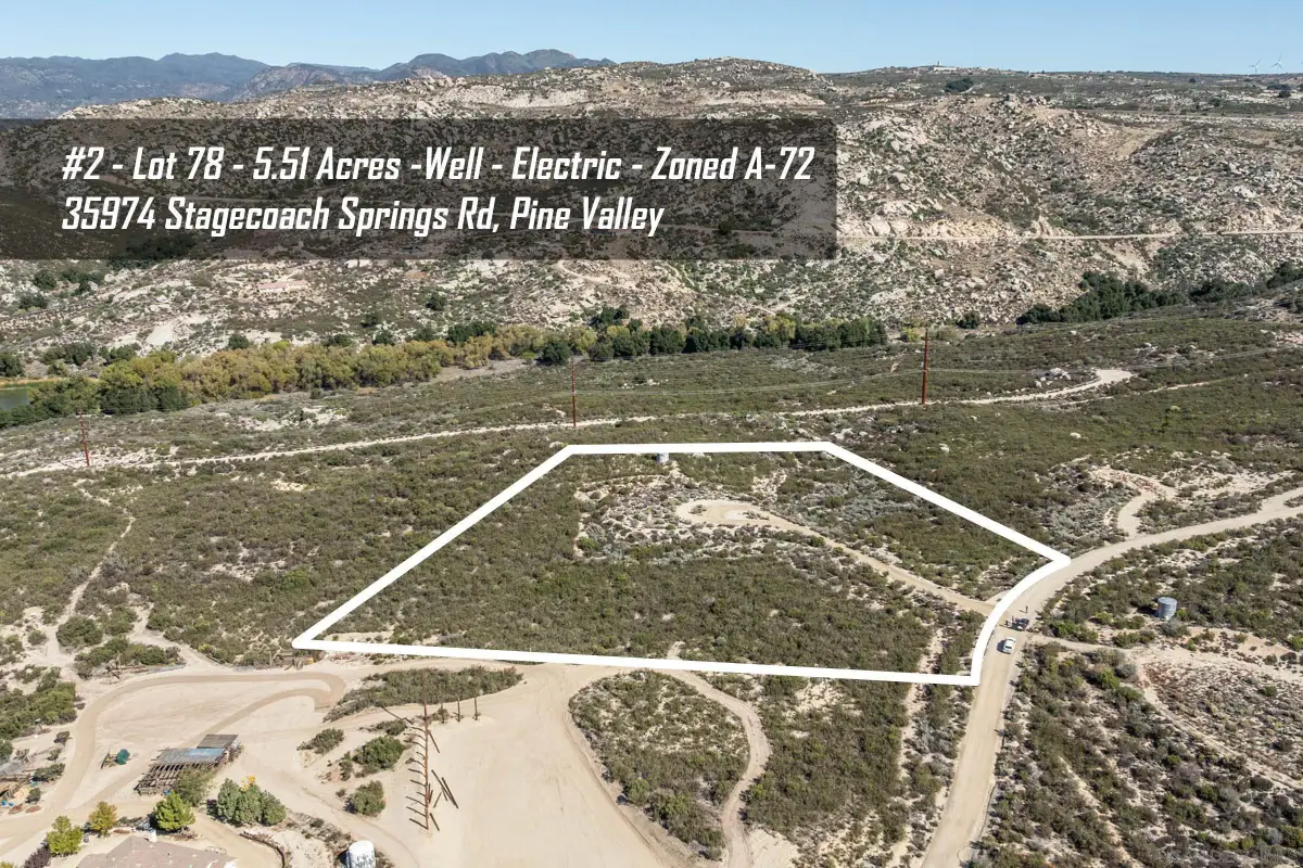 35956 Stagecoach Springs Rd #2-78, Pine Valley, CA 91962 - Image #1