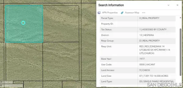 TBD Tbd #1, Oro Grande, CA 92368