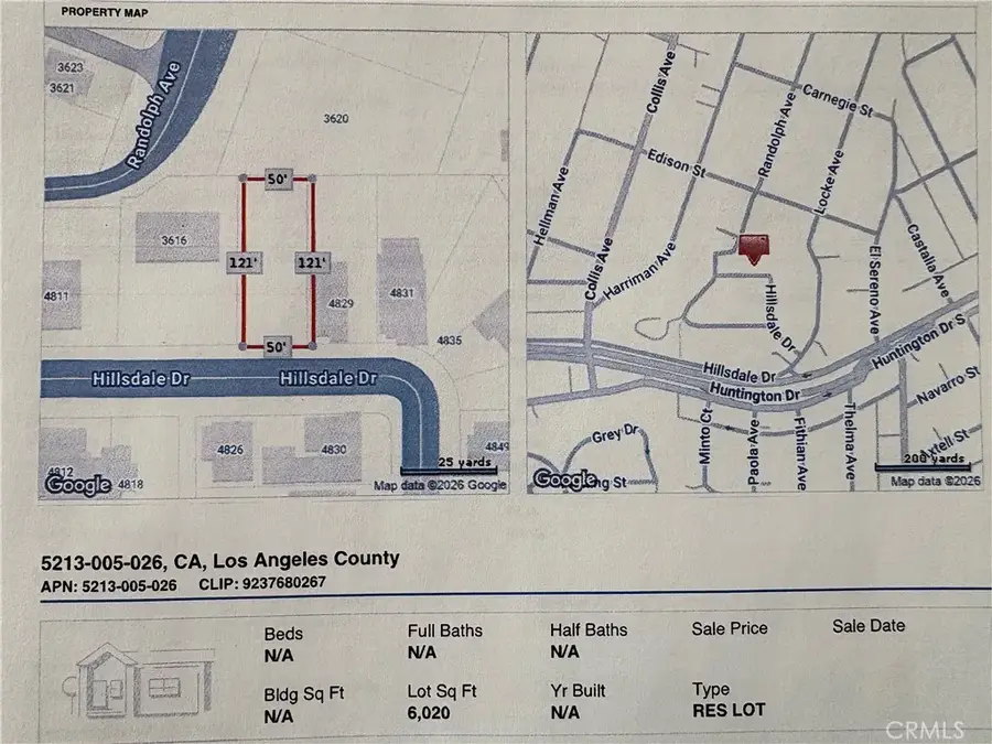 0 Randolph, Los Angeles, CA 90032 - #3