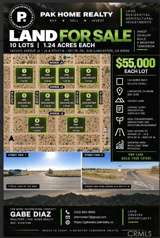 10 58th St W, Del Sur, CA 93536 - #3