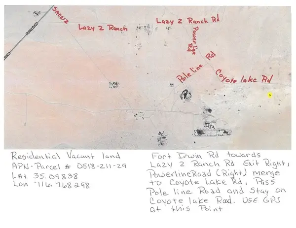 29 Coyote Lake Road, Barstow, CA 92311