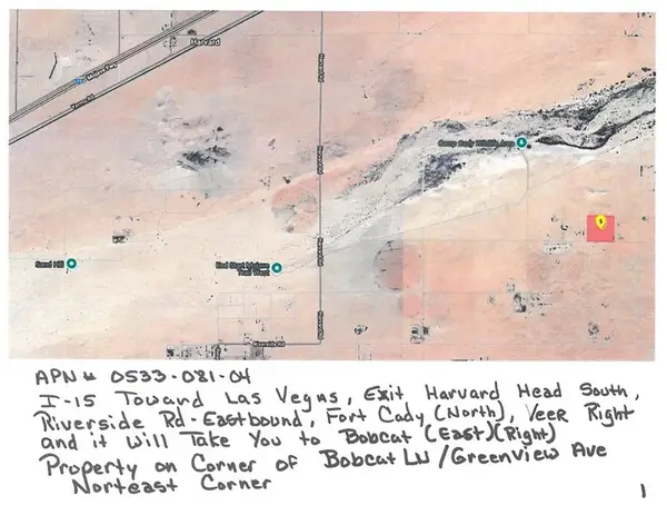 4 Bobcat, Newberry Springs, CA 92365