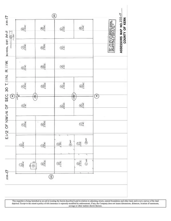 0 Unnamed County Sanborn City, Outside Area (inside Ca), CA 93501