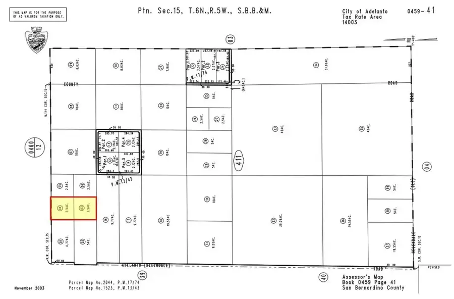 0 De Soto, Adelanto, CA 92301 - #2