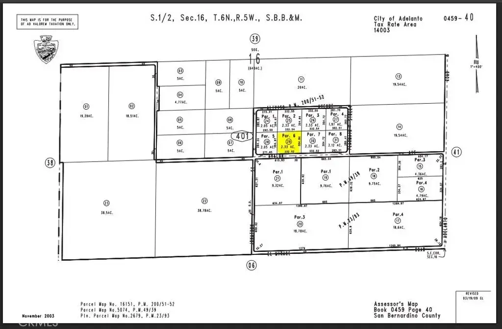 0 Avalon Parcel #0459-401-30, Adelanto, CA 92301 - #1