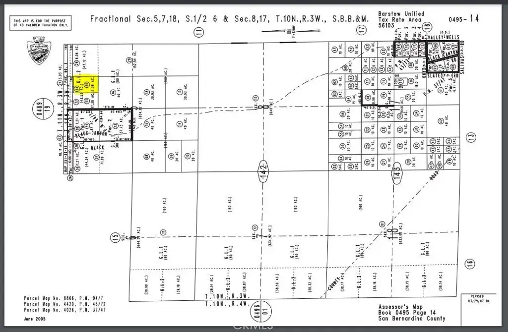 0 Holstead Parcel #0495-142-35, Hinkley, CA 92347 - #1