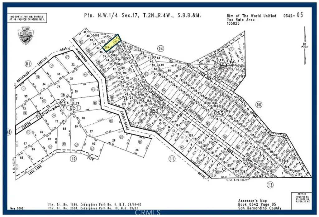 104 Reservoir, Cedarpines Park, CA 92322 - #1