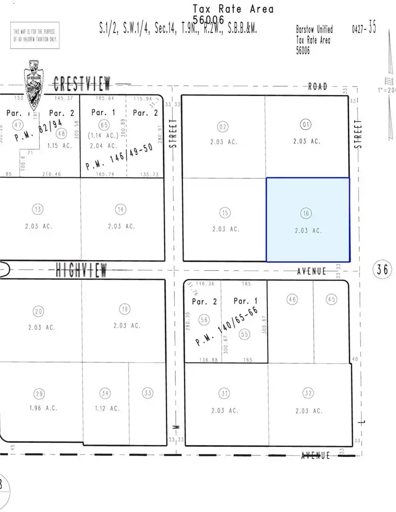 0 Highview, Barstow, CA 92311 - #3