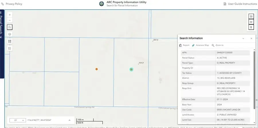 0 Cottonwood Springs, Lucerne Valley, CA 92356 - Image #3