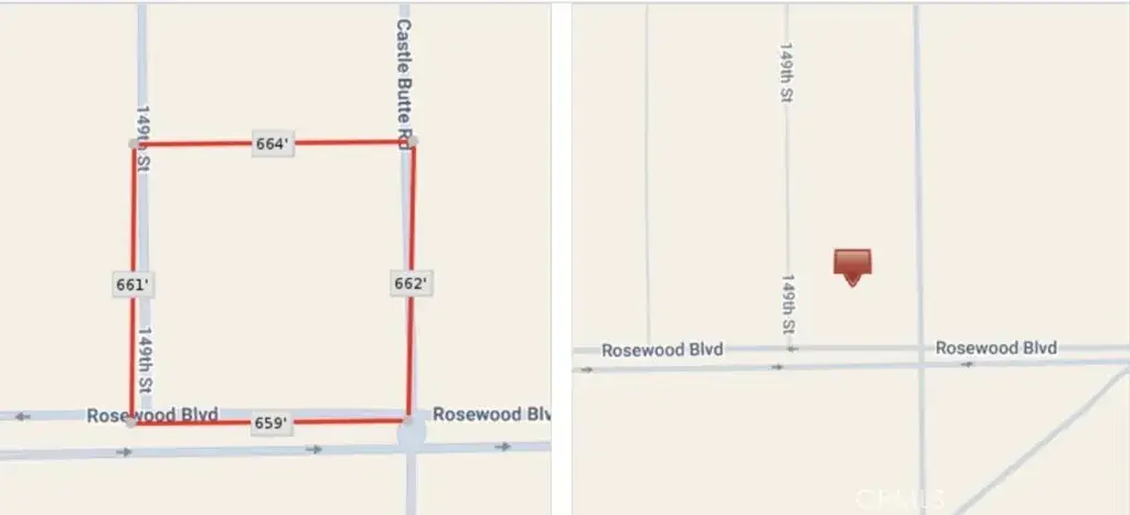 0 Castle Butee Rd And Rosewood Blvd, California City, CA 93505 - #1