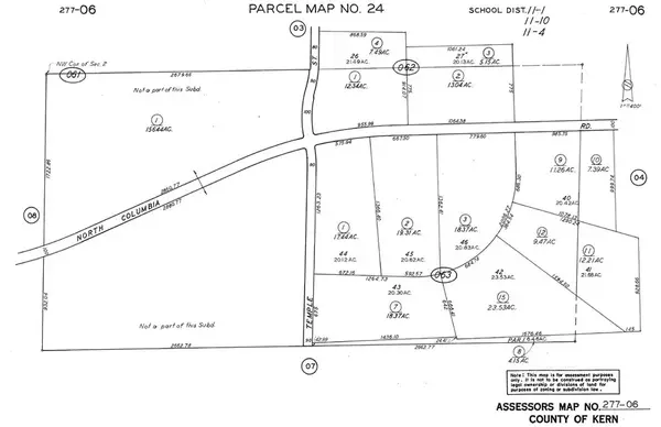 0 277-061-01-00-6 N Colombia, California City, CA 93505