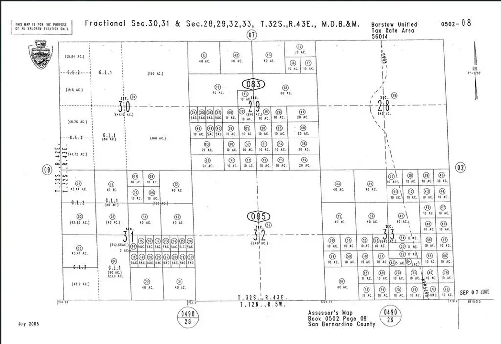 0 W Off Hoffman Rd, Hinkley, CA 92347 - Image #1