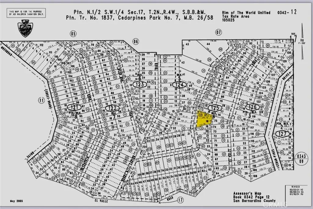 0 Burnt Mill Cyn, Cedarpines Park, CA 92322 - Image #1