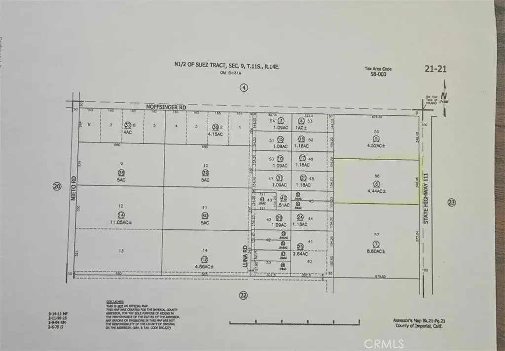 0 Highway 111, Niland, CA 92257 - #1