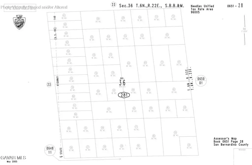 0 Highway 95, Needles, CA 92363 - #1
