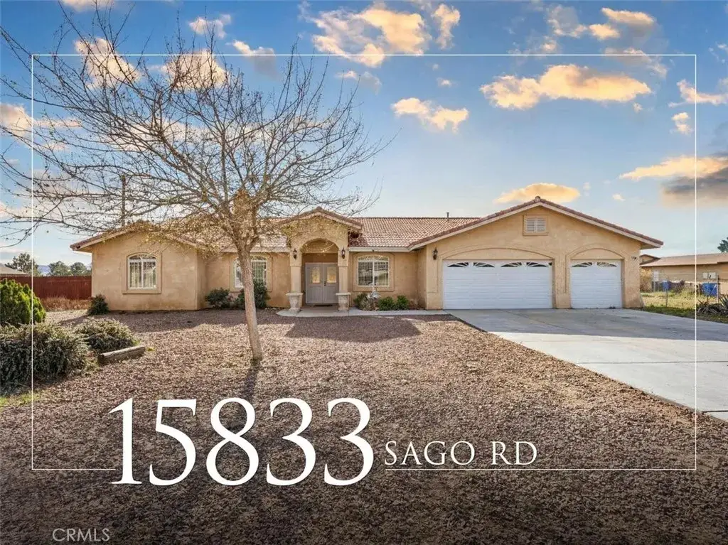 15833 Sago Road, Apple Valley, CA 92307 - #1