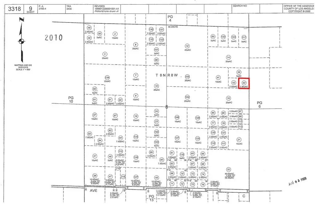 0 Vac/vic Ave B8/220 Ste, Hi Vista, CA 93535 - #1