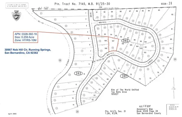 30987 Nob Hill Circle, Running Springs, CA 92382
