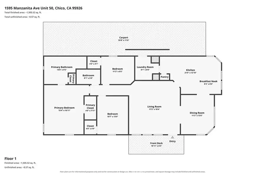 1595 Manzanita #50, Chico, CA 95926 - #2