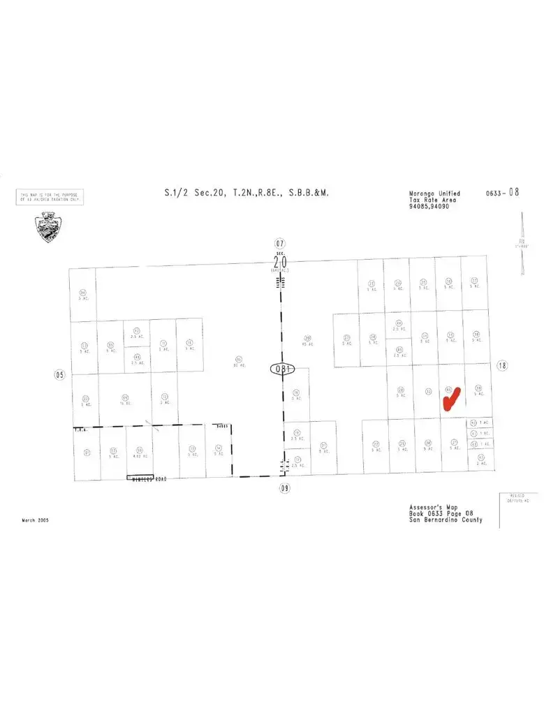 0 Papoose, Twentynine Palms Yucca Valley, CA 92277 - Image #1